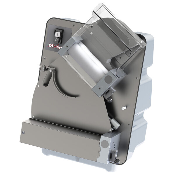Teigausrollmaschine Ø 300 mm, 2 Rollen , aus Edelstahl /ABS